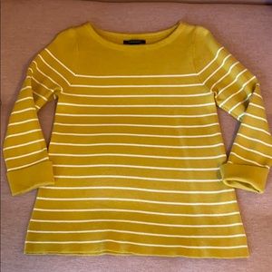 Yellow Tahari Sweater size small